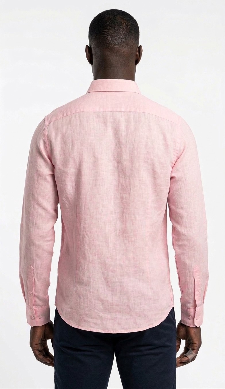 Gant Keten Slim Fit Gömlek görsel 7