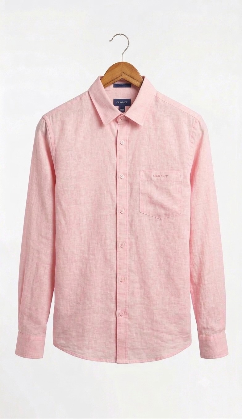 Gant Keten Slim Fit Gömlek görsel 8