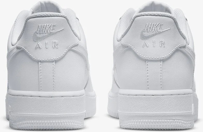 Speed Sneakers Air Force 1 '07 Beyaz Kadın Erkek Günlük Spor Ayakkabı görsel 3
