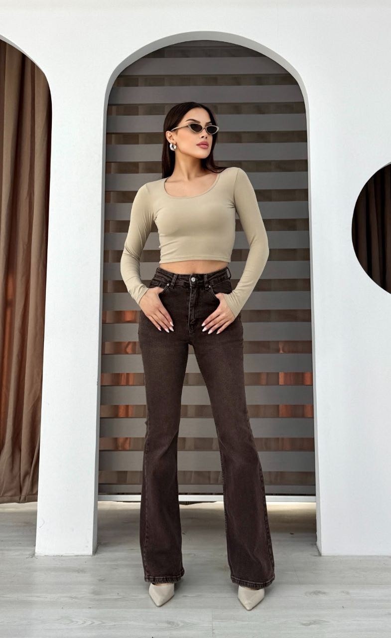 Aida Fashion Isponyol Paça Jeans görsel 4