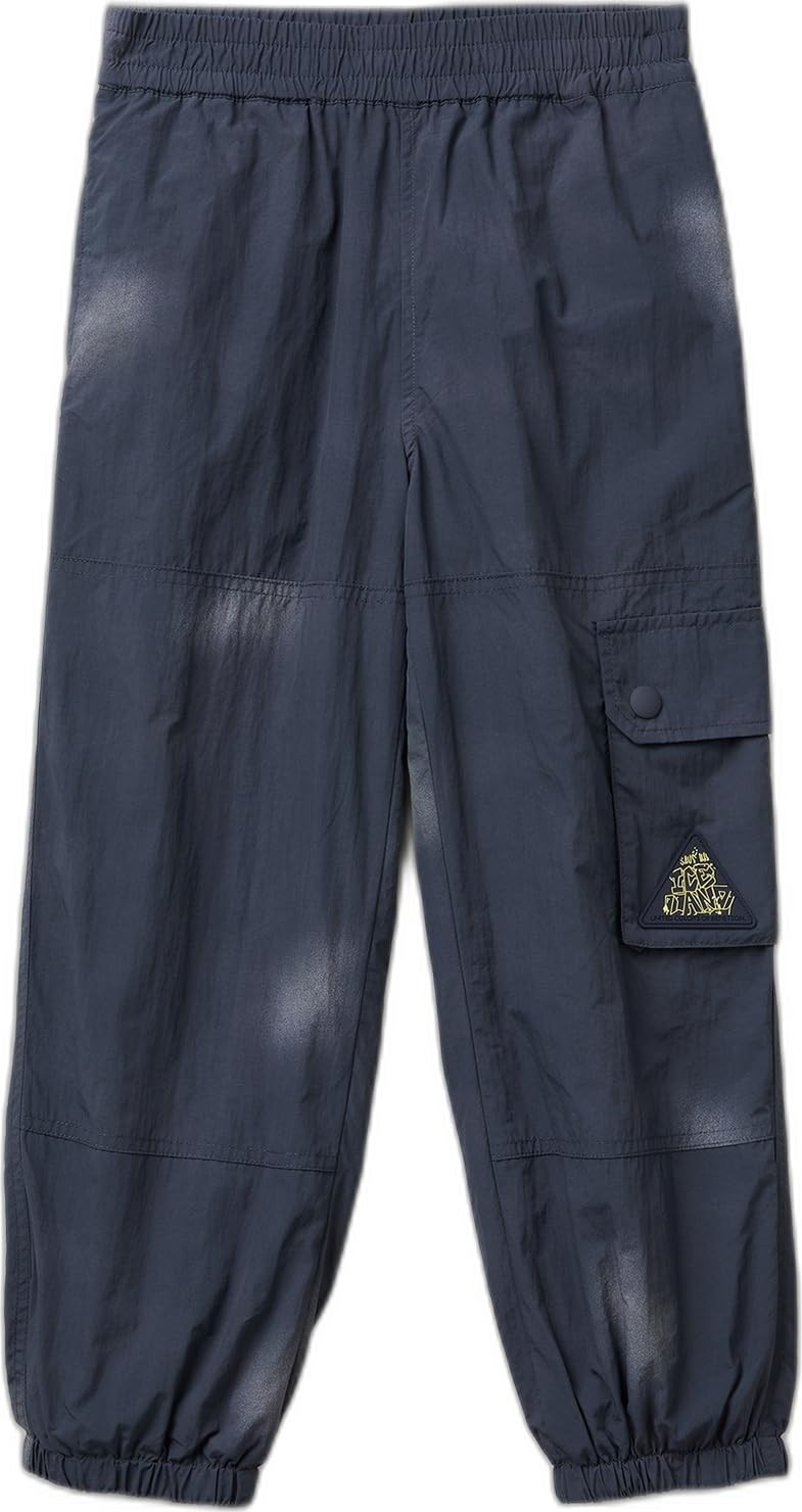 Die Grup United Colors Of Benetton Erkek Çocuk Baskılı Cepli Beli Lastikli Jogger Pantolon, 13-14 Yaş, 225A4OFDCF059, Antrasit, Erkek Çocuk