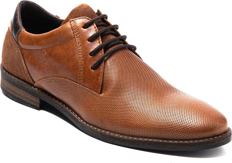John May Erkek Oxford ( Klasik) 1154/A 010 Wk-John May Orkut Suede Cognac görsel 2