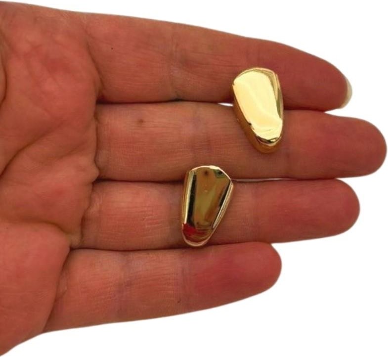 Angel Çanta Aksesuar Light Gold Renk Fermuar Stop Büzgü Ucu 2 Adet görsel 3
