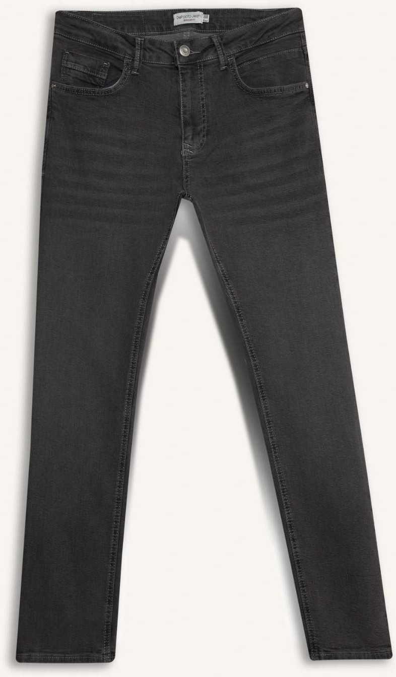 DeFacto Sergio Regular Fit Normal Bel Boru Paça Jean Pantolon G5566AX25WN görsel 4
