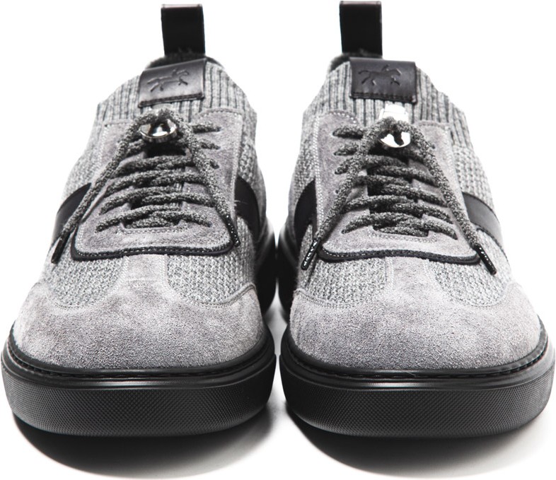 Franceschetti Erkek Oxford ( Klasik) 2259052.3520CI55 Franceschetti Camoscıo Grigio görsel 6