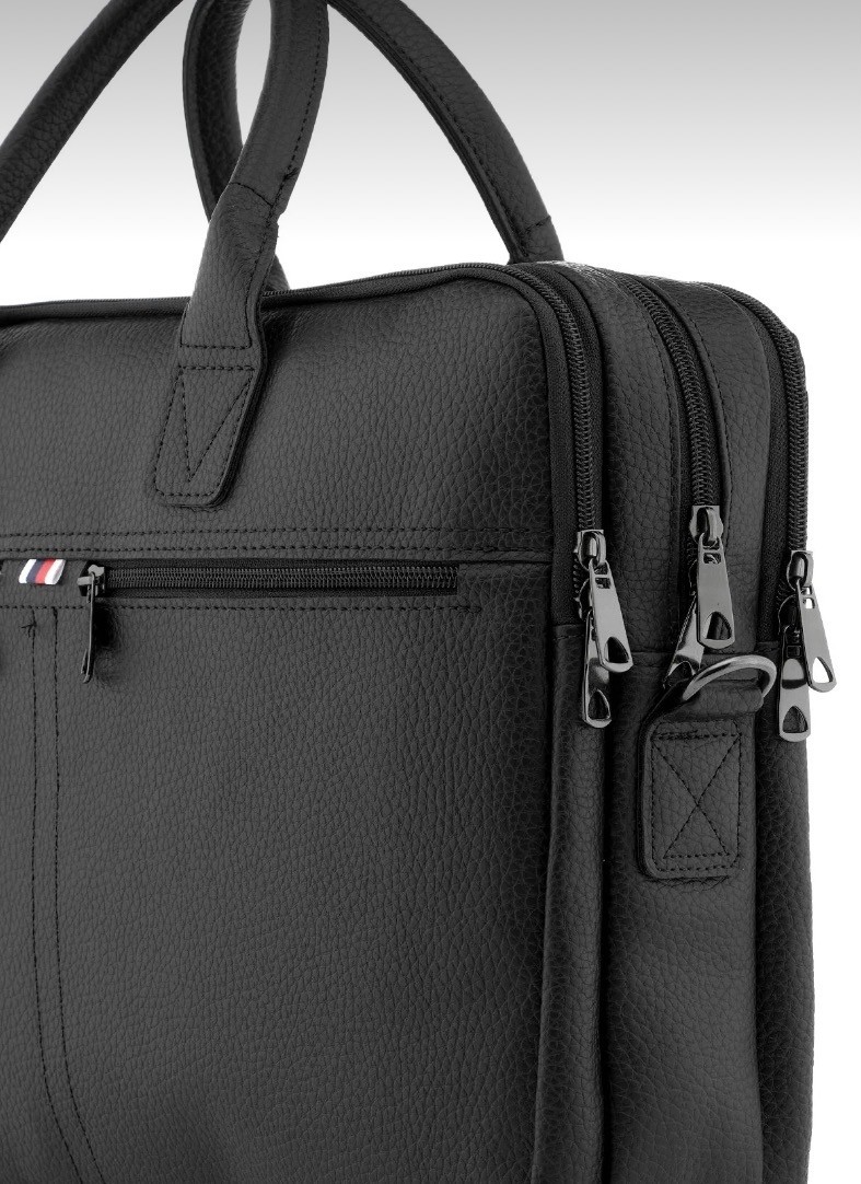 Polo Trend Suni Deri Evrak Çantası görsel 3