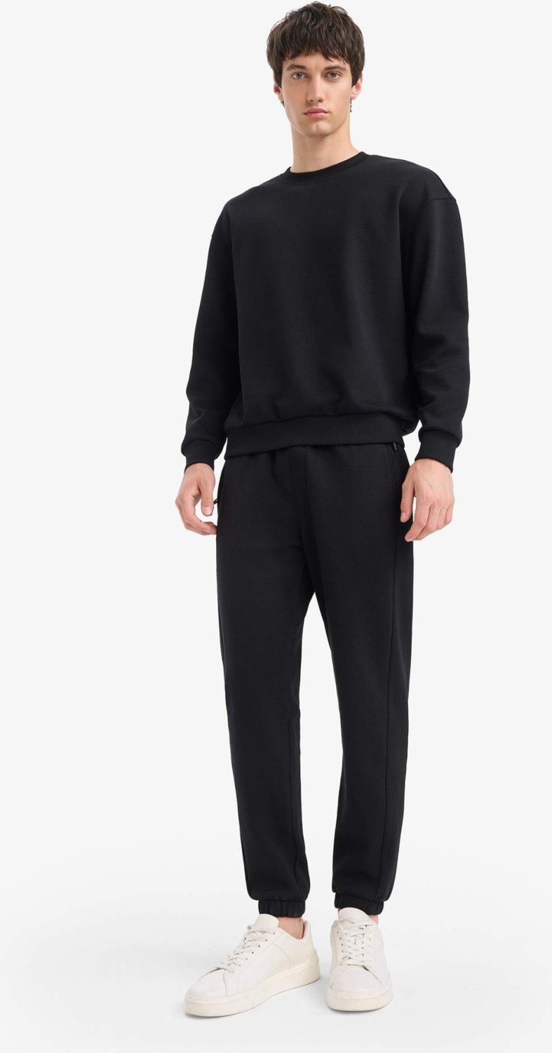 DeFacto Slim Fit Dar Kesim Fermuar Cepli Pike Eşofman Altı D5258AX25AU görsel 2