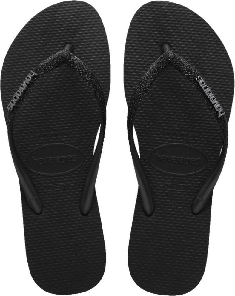 Odea Havaianas Hav.slim Glitter Iı Kadın Sandalet, Siyah/siyah, 41/42 Eu