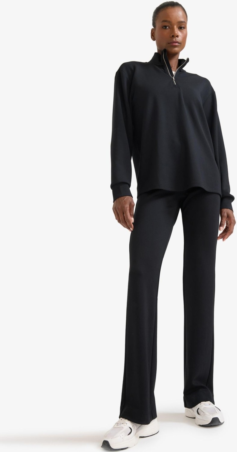 DeFacto Flare Fit İspanyol Paça Standart Boy Modal Soft Touch Pantolon E8957AX25AU görsel 2