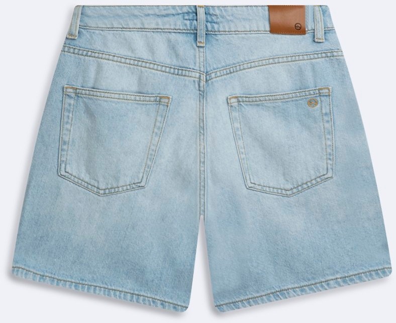 LTB Lızzıe Regular Yüksek Bel Light Indigo Jean Şort görsel 2