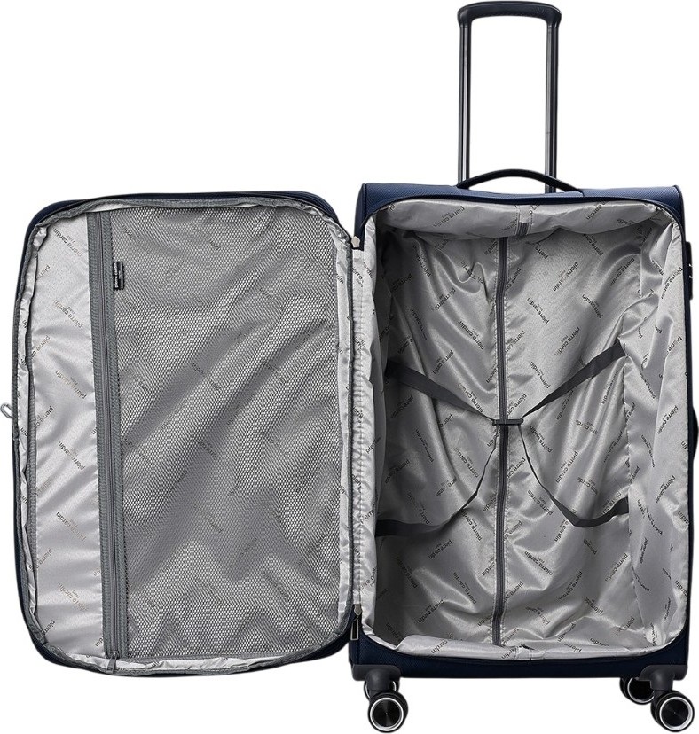 Pierre Cardin Trolley 50 cm Lacivert Unisex Valiz görsel 4