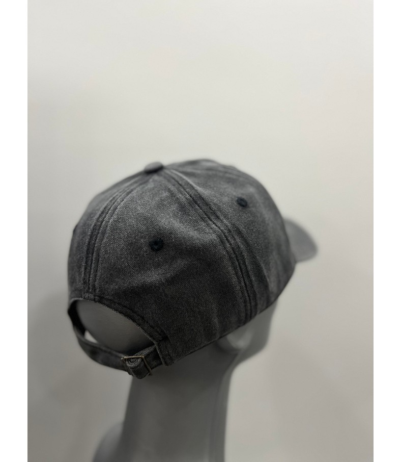 Aydın Şapkacınız Unisex Yıkanmış Eskitme Şapka %100 Pamuk Ayarlanabilir Vintage Baseball Cap görsel 4