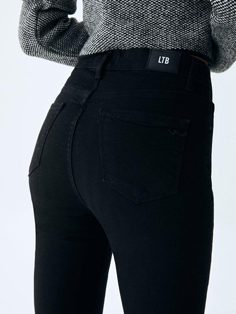 LTB Kadın Tanya X Dar Paça Orta Bel Jean Pantolon görsel 5