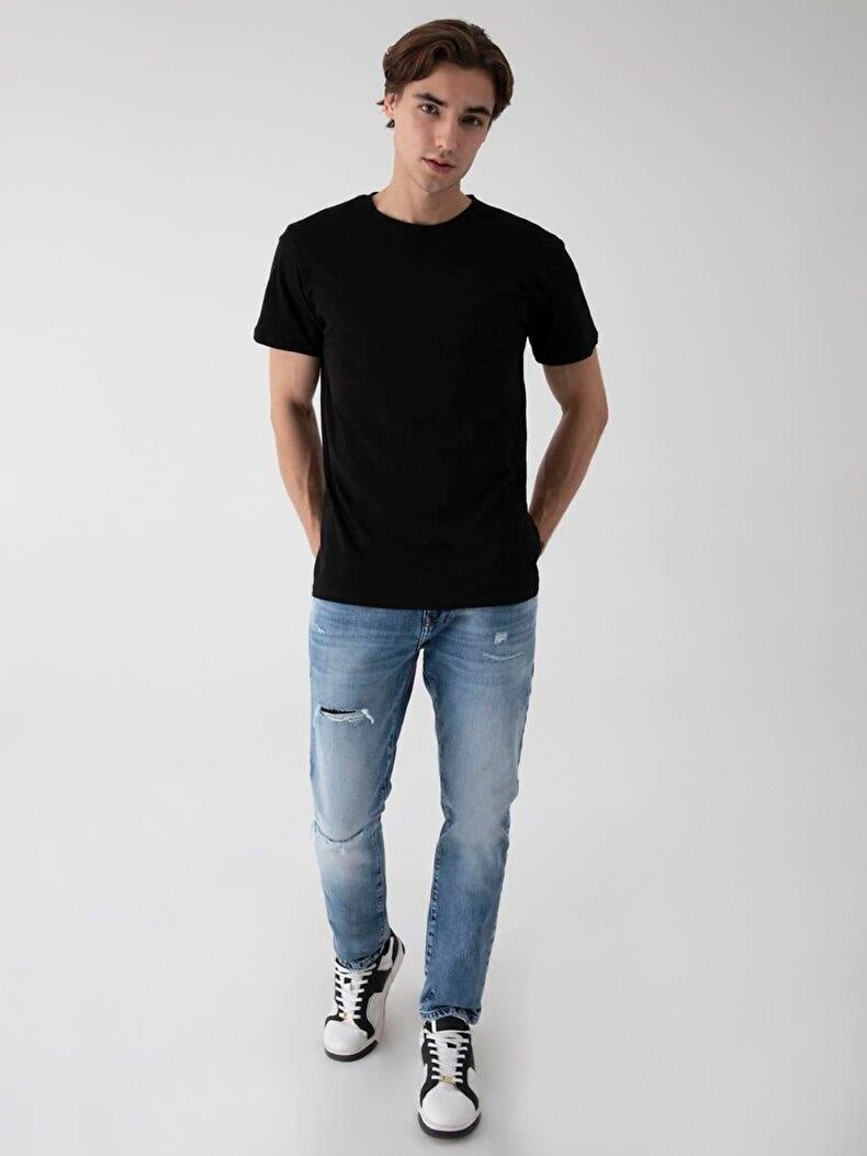 LTB NOCOHO Erkek cepli Kısa Kol T-Shirt 1225841816089 görsel 6