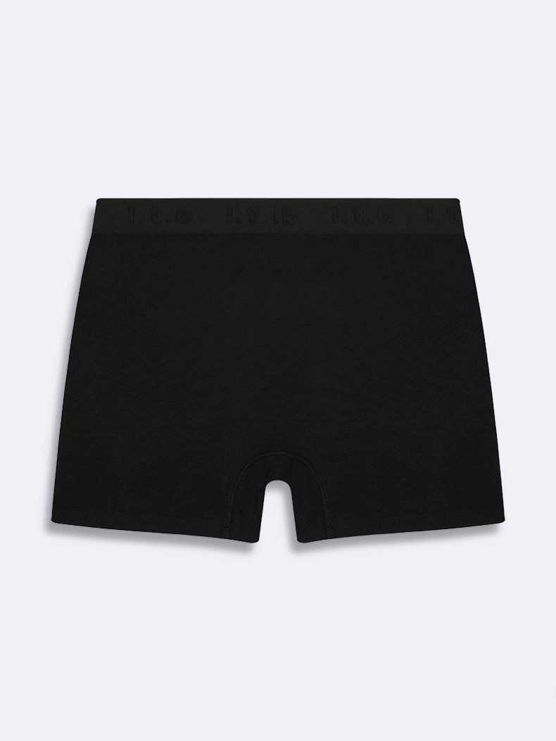 LTB HENEGE Erkek Lastikli Basic Boxer Siyah Renk Pamuklu Yapı ile Gün Boyu Konfor görsel 5