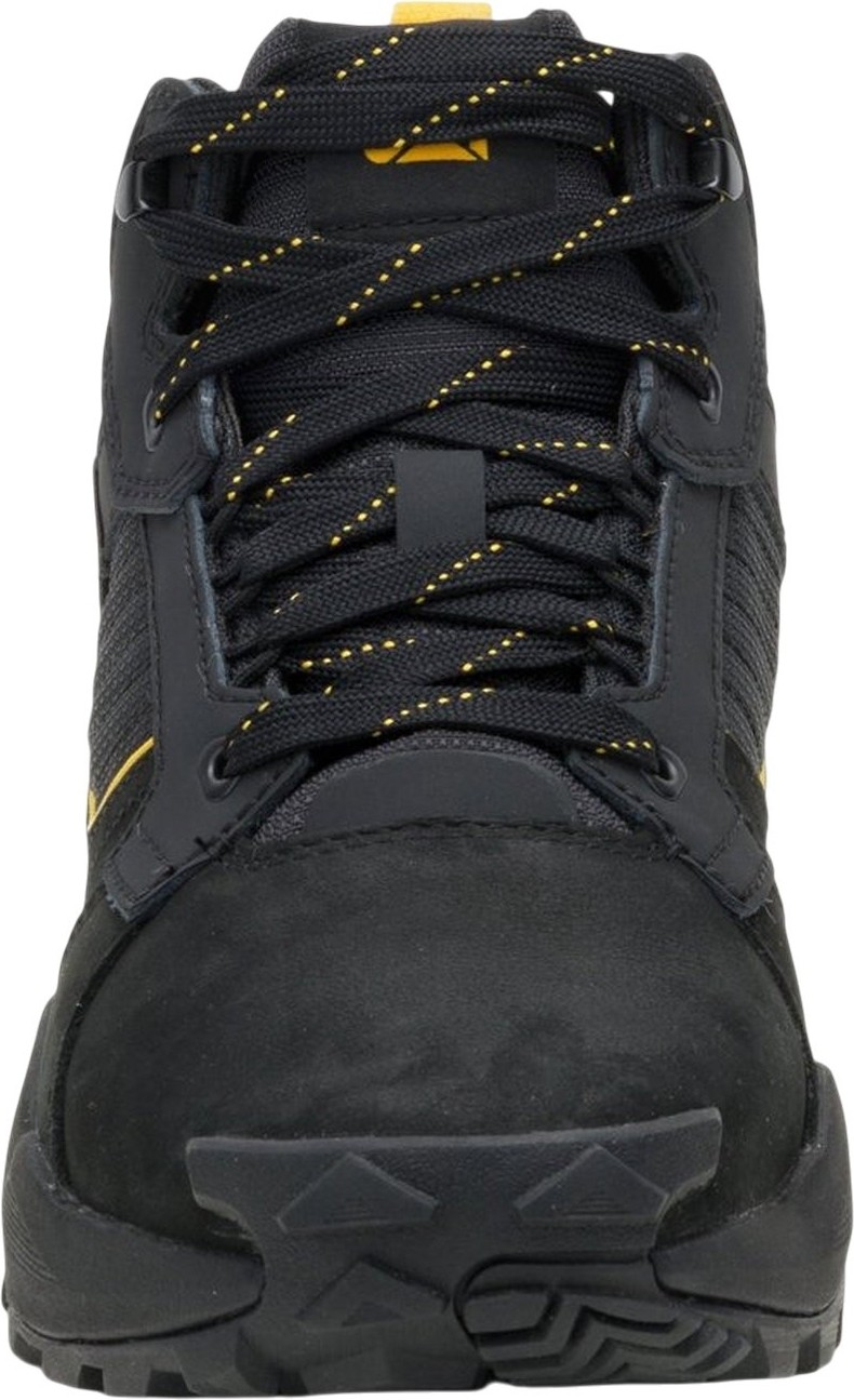 Cat Grapple Leather Mid Siyah Erkek Bot görsel 4