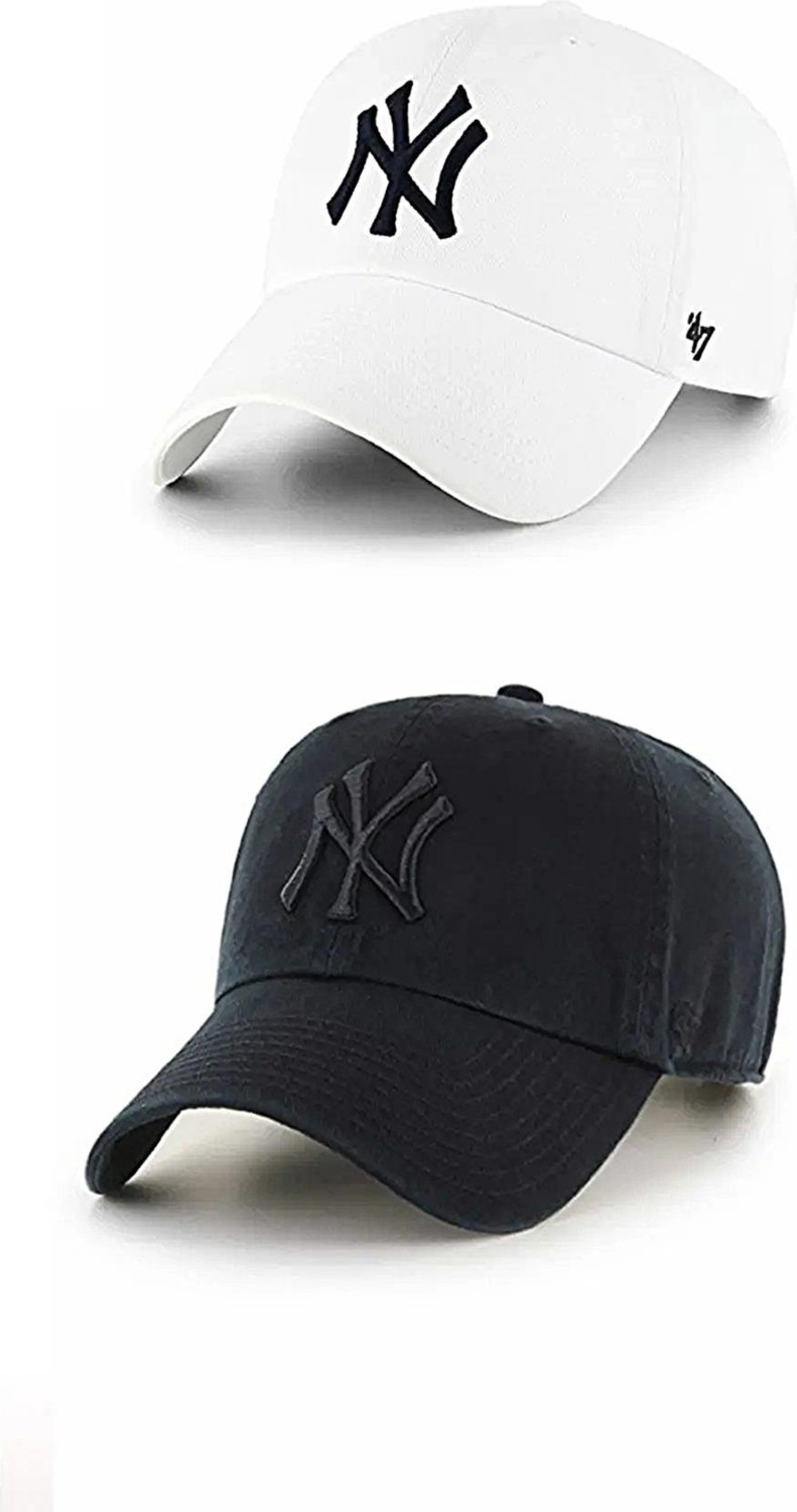 Eke Tekstil EKE TEKSTİL Unisex 2'li Beyzbol Ny New York Şapka