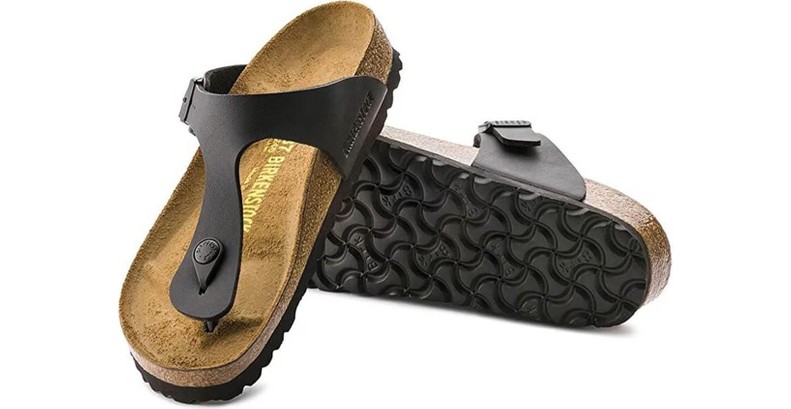 Birkenstock Gizeh Bf Siyah Terlik görsel 8