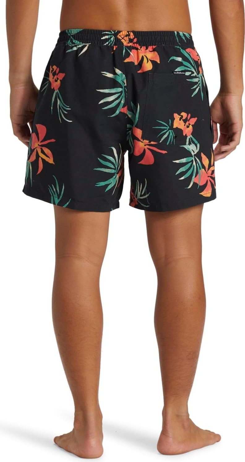 Happy Trend Quiksilver AQYJV03147 Everyday Mix Volley 15 Siyah Erkek Şort görsel 2