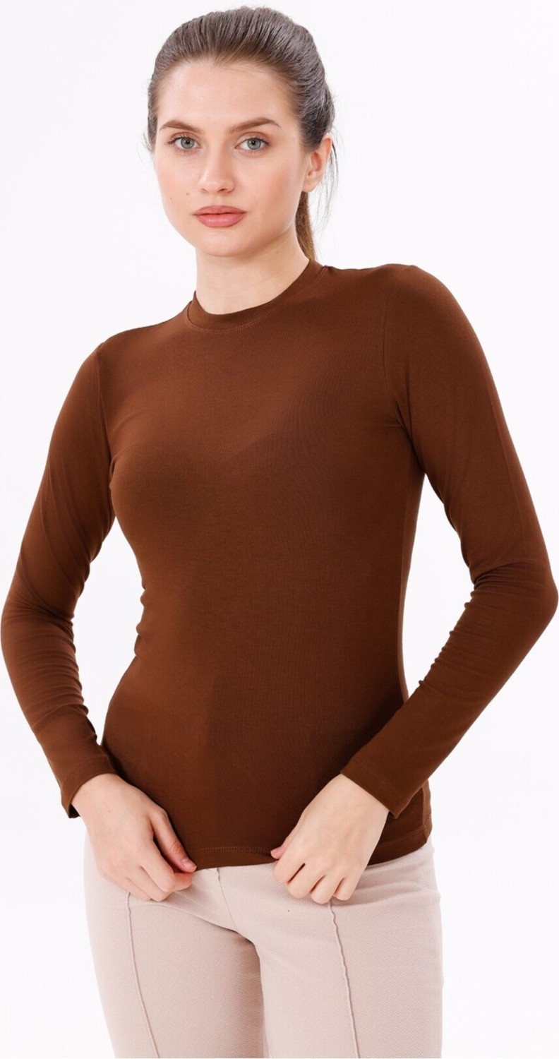 Yade Fashion Uzun Kol Bisiklet Yaka Body 4'lü Set görsel 4