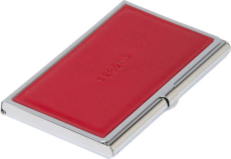Tergan Kırmızı Hakiki Deri Unisex Kredi Kartlık - S1KK00000195-C71 görsel 3