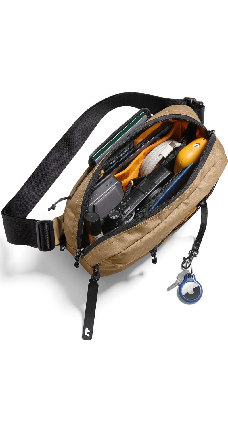 Tomtoc Aviator T33 Siyah 2.5l Aksesuar El ve Omuz Çantası - T33S1D1 görsel 5