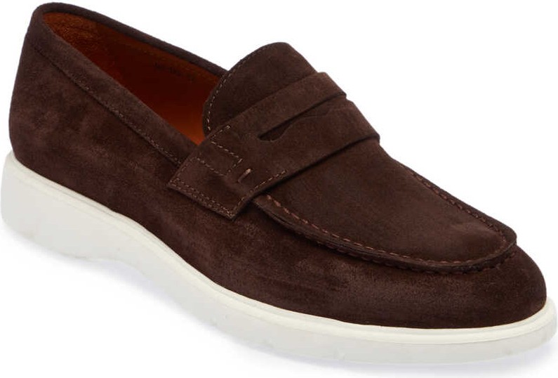 Tergan Lacivert Hakiki Süet Deri Erkek Loafer - E24I1AY56785-D44