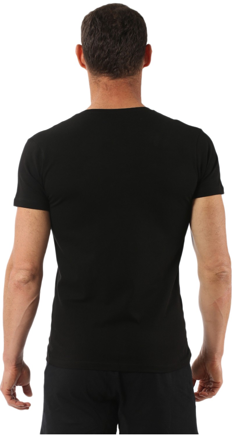 Özkan Underwear Özkan 0273 Erkek %95 Pamuklu Likralı Süprem V Yaka Yarım Kol Esnek Rahat Tişört Fanila görsel 3