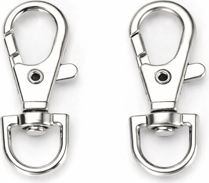 Orhan Çanta 1 Cm 50 Adet Balık Kanca Nikel (Gümüş) - Metal Çanta ve Cüzdan Askı Klipsi görsel 3