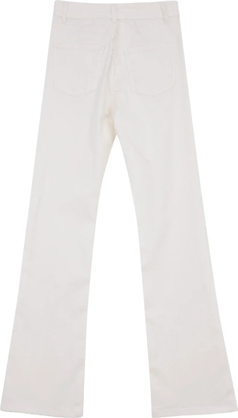 Limon Beyaz Kadın Denim Pantolon L6SL-PNT9057 görsel 7