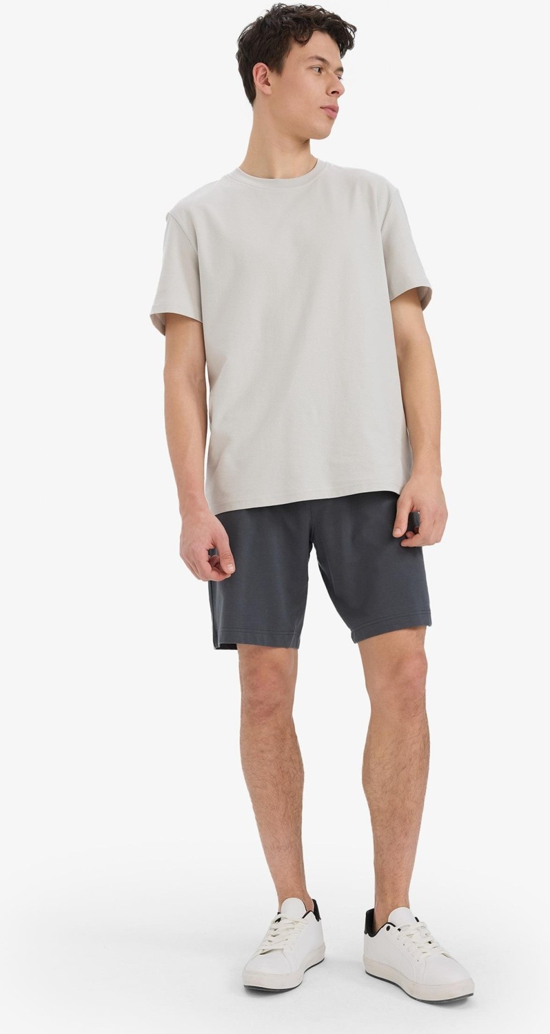DeFacto Slim Fit Cepli Pamuklu Basic Bermuda Şort W1105AZ25SP görsel 3