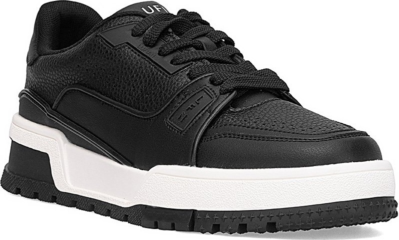 Lufian Albert Erkek Deri Sneaker Ayakkabı Siyah görsel 2