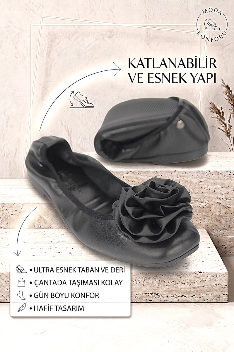 TeknoKapsül Kiara Kadın Babet Ayakkabı