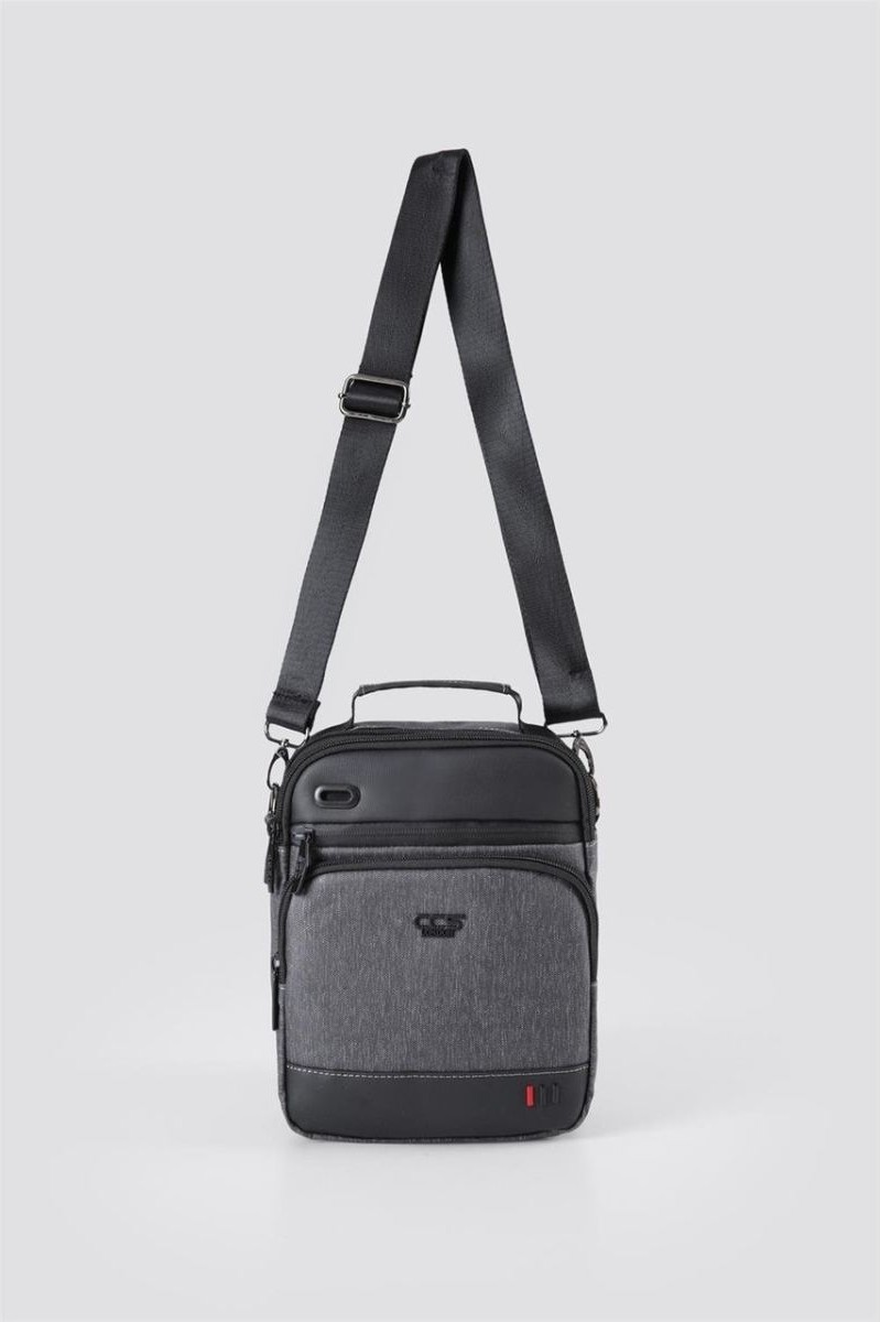Ççs 31421 Unisex Askılı Çanta Gri