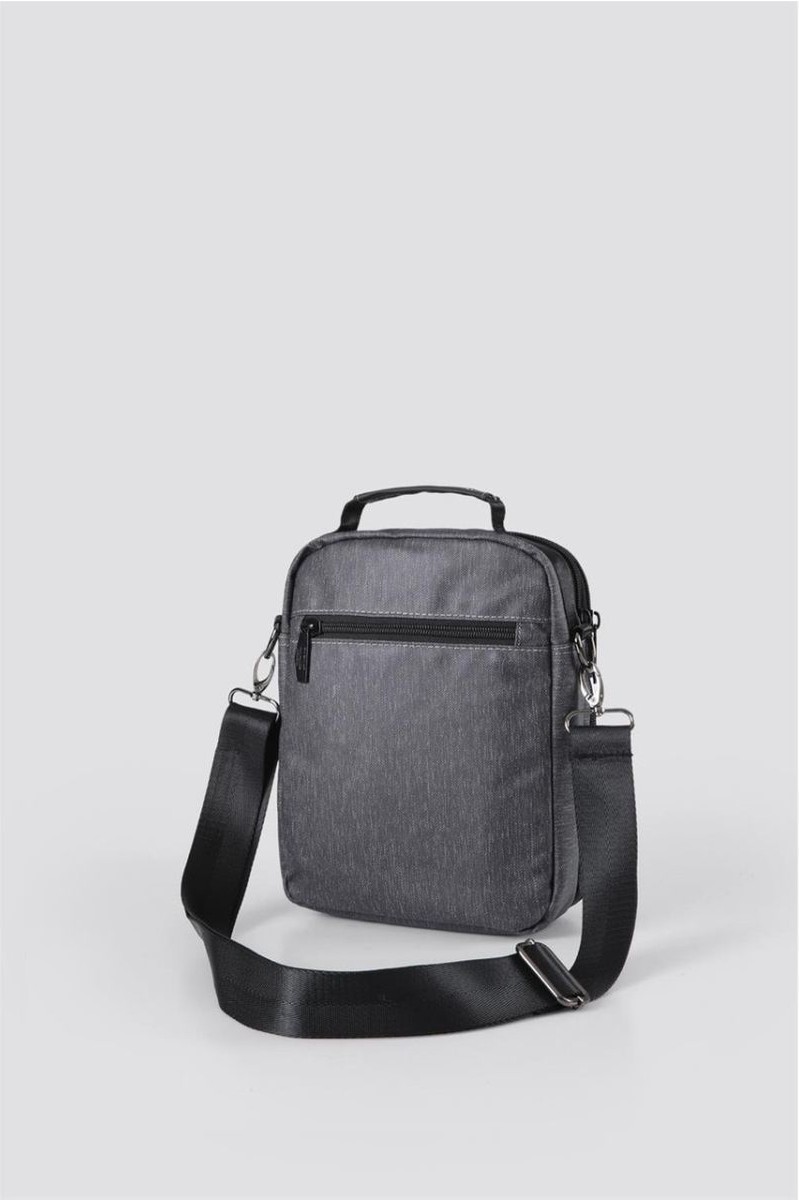 Ççs 31421 Unisex Askılı Çanta Gri görsel 4