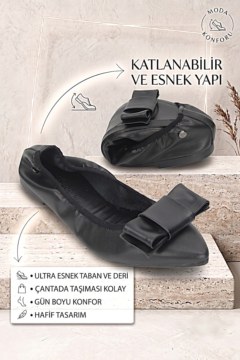 TeknoKapsül Dagny Kadın Babet Ayakkabı