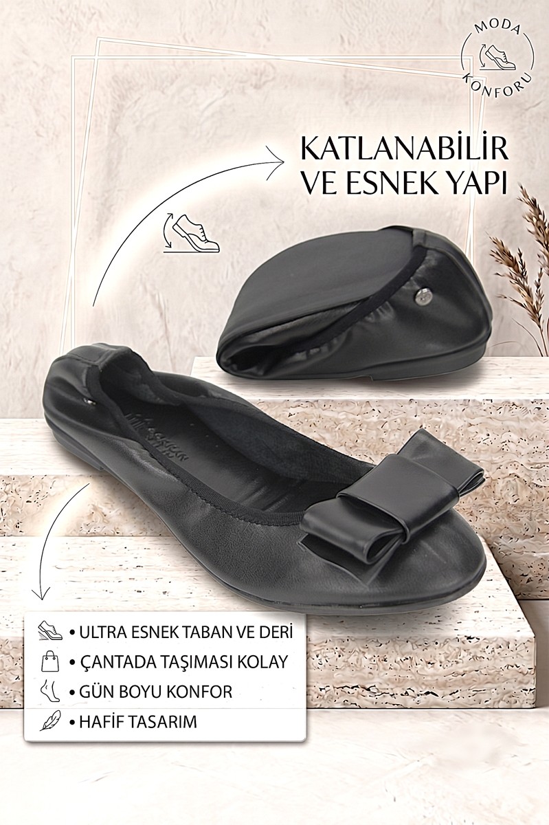 TeknoKapsül Romy Kadın Babet Ayakkabı