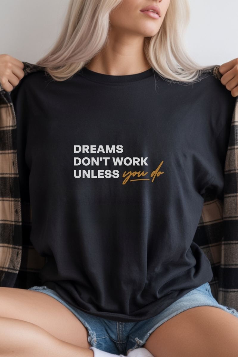 Fantastik Store Unisex Oversize 24/1 Penye Dtf Baskılı Tişört - DTF294