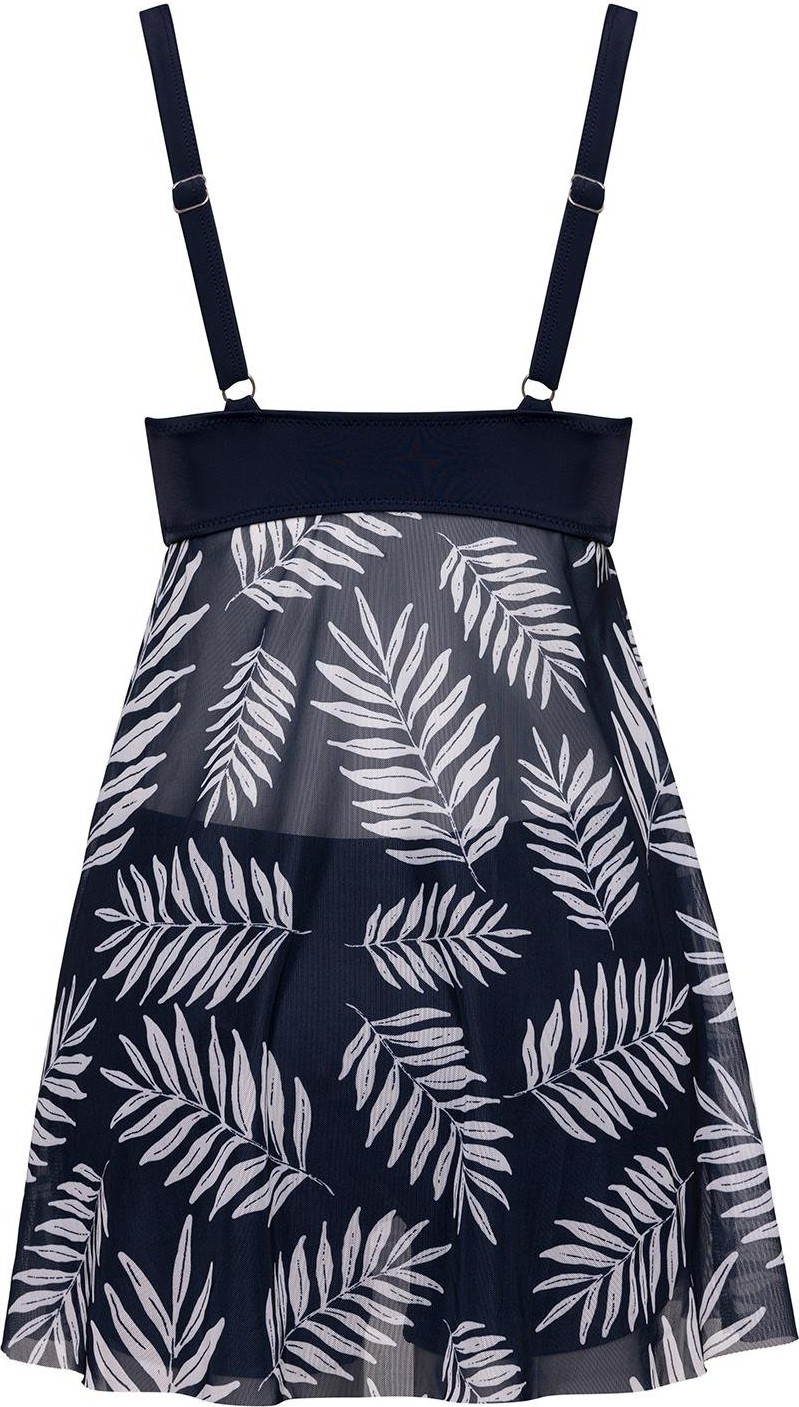 Sailor Moda Tüllü Tankini Kadınlar İçin Şık Tasarım %80 Polyamide %20 Elastane Desenli görsel 5