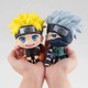 FBHTX 9cm Naruto Anime Figure Naruto Kakashi Action Figure Q Version Kawaii Sasuke Itachi Figurine Car Decoration Collection Model Toy (Yurt Dışından)