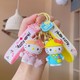 FBHTX Sanrio Karikatür Kawaii Hello Kitty Kolye Anahtarlık Anahtarlık Anime Aksiyon Figürleri Koleksiyon Model Oyuncaklar Çocuklar Için Takı Hediyeler (Yurt Dışından)