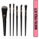 Seçili Renk Tonu 6'lı Set (NO:26-28-30-31-33-34) Makyaj Fırça Seti