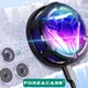 Forzacase FC587 5000 Rpm Şarjlı Rgb Işıklı Manyetik Tablet ve Telefon Soğutucu Isı Önleyici Fan