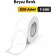 Seçili Renk Beyaz