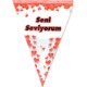 Seçili Renk Beyaz - Kırmızı