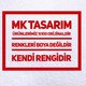 Seçili Renk Renkli