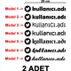 Seçili Renk Siyah
