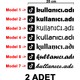 Seçili Renk Siyah