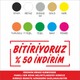 Seçili Renk Kırmızı