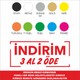 Seçili Renk Kırmızı